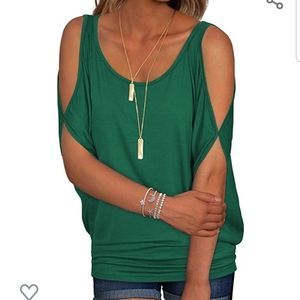 Womens Cold shoulder top